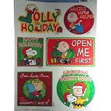 Peanuts Static Cling Window Decoration Christmas T