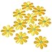SODIAL(R) 10pcs Embroidered Applique Flower Patches Sewing Craft Decoration