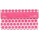 Reusable Cloth Snack Bag - Berry Polka Dot