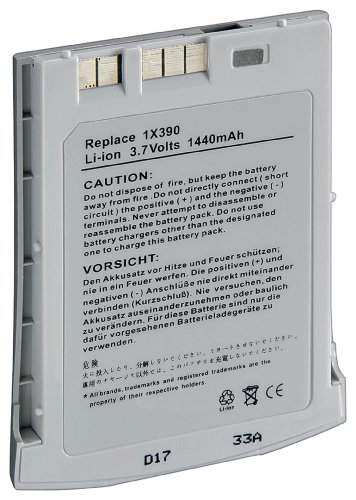 Wentronic Ersatzakku PDA f&uuml;r DELL Aximx 5 (1440 mAh) Preisvergleich