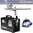 IWATA CUSTOM MICRON CM-C AIRBRUSHING SYSTEM WITH SMART JET PRO AIR COMPRESSOR