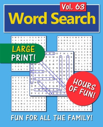 Word Search: Fun for all the family! - Volume 63