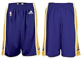 Adidas Los Angeles Lakers Youth Purple Replica Basketball Shorts (L=16-18)