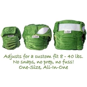 Click to buy envibum One-Size All-In-One Cloth Diaper from Amazon!