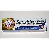 Arm & Hammer Sensitive Toothpaste (Orajel), Enamel Strenghtening, Frosted Mint Flavor, 4.5 Ounce