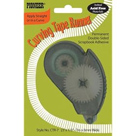 Pioneer CTR-7 Curving Tape Runner Permanent Double-Sided Scrapbook Adhesive