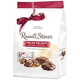 Russell Stover Pecan Delight with Pecans, Caramel and Milk Chocolate, Individually Wrapped - 19.1 oz (1.19Lb, 541g)