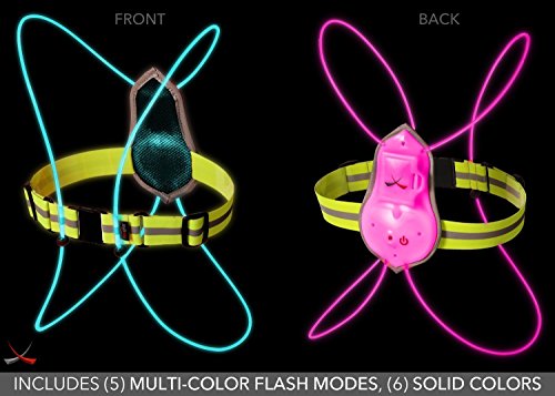 NoxGear Tracer360 - Visibility LED Illuminated Vest  M/L - ( S,M/L,XL Avl.)