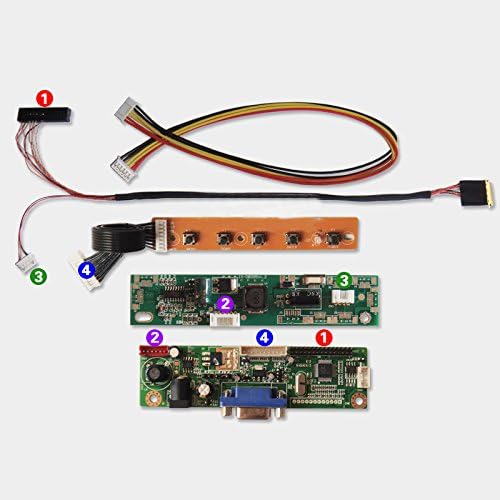 sunkee IPAD1 2 9.7 inch LED Panel DIY a monitor controller kit VGA LVDS AD board lcd screen reused LP097X02