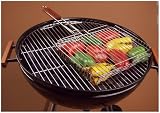 Charcoal Companion Platinum Rectangular Grilling Basket