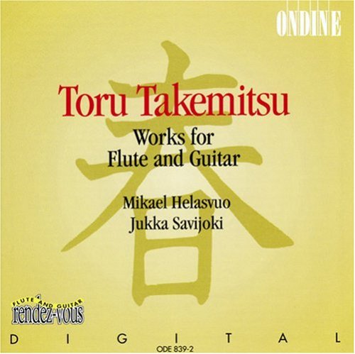 CD-Charts  Search : Toru Takemitsu: Works for Flute and Guitar