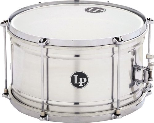 Latin Percussion Aluminum Caixa Snare Drum, 7X12