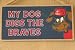 My Dog Digs MLB Atlanta Braves Wood Door Sign 5'' x 10''