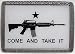 Gonzales Flag 2010 Flag Enamel Pewter Buckle