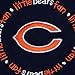 Baby Fanatic Team Color Bibs, Chicago Bears, 2-Count
