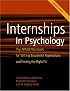 Internships in Psychology: The APAGS Workbook for Writing Successful Applications and Finding the Right Fit