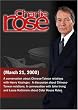 Charlie Rose with Henry Kissinger; Bates Gill & James Sasser; John Irving & Lasse Hallstrom (March 21, 2000)