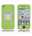 Skinz4U Phone Cover Skin Aston Villa Lime Official Merchandise For iPhone 4/4s