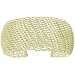 SkyeSterling Designer 18kt Gold over Sterling Silver Mesh 1.3in Wide Cuff Bracelet