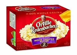 Orville Redenbacher's Gourmet Microwavable Popcorn, Pour Over Movie Theater Butter, 4-Count Boxes (Pack of 6)
