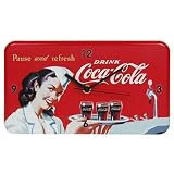 Vintage Retro Style COCA COLA Advertising Metal Wall Clock ~ FREE DELIVERY