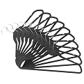 World Wide Home Products 10ct. Velvety Cascade Hanger Black