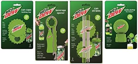 Jokari 27111BN Mountain Dew Beverage Bundle - 5 Pack Set