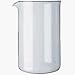 Bodum Replacement 12 Cup Glass Coffee Press Beaker