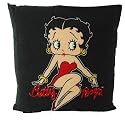 Betty Boop Black Red Reversible Cushion OFFICIAL