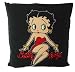 Betty Boop Black Red Reversible Cushion OFFICIAL