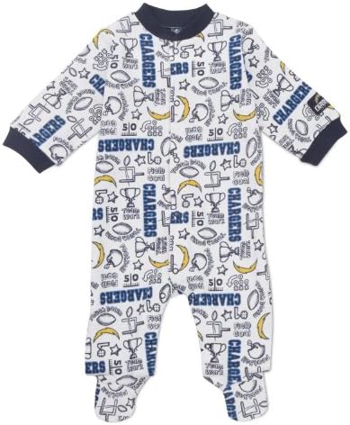 Gerber San Diego Chargers Baby Sleep 'n Play Sleeper Pajamas