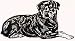 Dog Rubber Stamp - Rottweiler - 1F