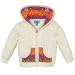 Baby : hooded argyle cardigan(milk 24mos)