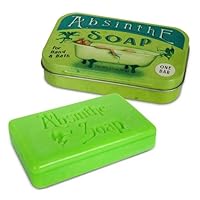 Accoutrements Absinthe Soap in Vintage Collectible Tin