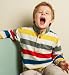 Pure Cotton Long Sleeve Stripe Sweatshirt