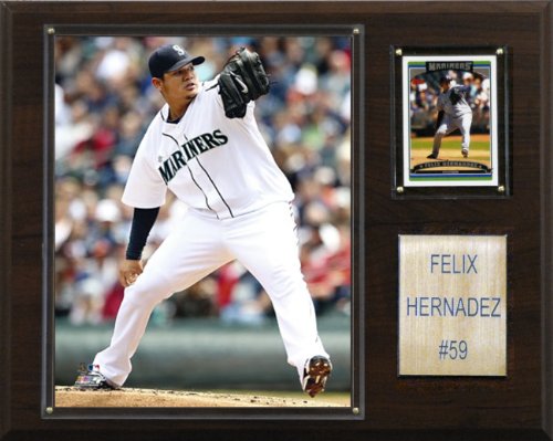 MLB Felix Hernandez Seattle Mariners Player Plaque