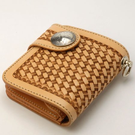 Cover image : KC,s ケーシーズ [ラレド バスケット] 折財布 【ベージュ】 wallet014