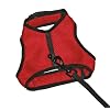 Kerbl 82652 Sport Katzengeschirr rot mit flexibler Leine 110 cm