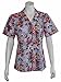 Sale: Women's Hibiscus Plumeria Floral Hawaiian Camp Shirt Made in Hawaii