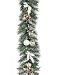 6' x 10" Tiffany Gold Pre-Decorated Artificial Christmas Garland - Unlit
