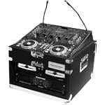 Marathon Flight Road Case MA-Mc104P Holds 10U Slant Top, 4U Bottom, Recessed Mount Hardware