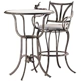 KALCO F720RB SANTA BARBARA PUB TABLE, TABLE GLASS INCLUDED by Kalco