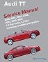 Audi TT Service Manual: 2000, 2001, 2002, 2003, 2004, 2005, 2006: 1.8LTurbo, 3.2 L Including Roadster and Quattro (Audi Service Manuals)