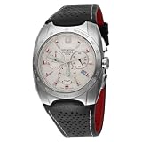 Swiss Military Hanowa Men's 06-4091-04-002 Challenger Silver Dial Leather Strap Watch