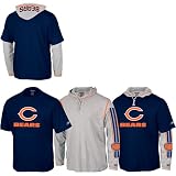 Sporting Goods : Reebok Chicago Bears T-Shirt & Fleece Combo