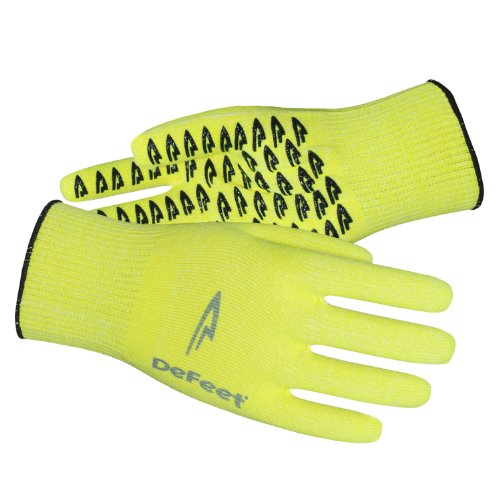 DeFeet Duraglove Neon Running/Cycling Gloves