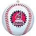 CLEVELAND INDIANS Mini-Replica MLB Baseball CHRISTMAS ORNAMENT (Star Design)