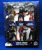 Star Trek: Deep Space Nine Collectible Figurine Set - Security Chief Odo, Lieutenant Jadzia Dax, Major Kira Nerys, Chief Miles O'Brien, Proprietor Quark and Commander Benjamin Sisko