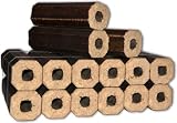 Buche PREMIUM Probierset 3 x 10kg (insgesamt also 30kg) Buchenbriketts PINI&KAY # achtkant # 30kg Holzbriketts # Holz-Briketts aus Buchenholz # Kaminholz,