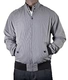 Hurley Barracuda Black Gingham Harrington Mens Jacket